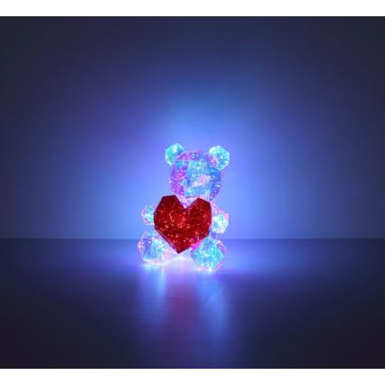 Globo - Decorazione da tavolo LED LED/6W/5V USB orso