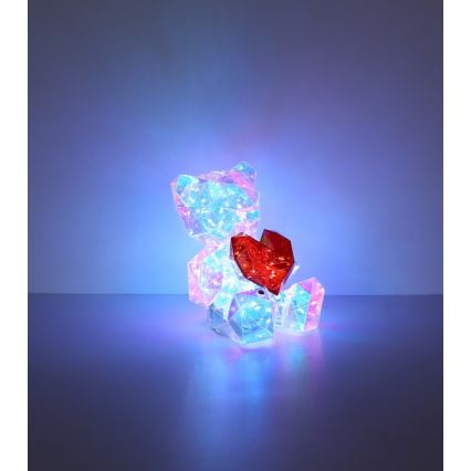 Globo - Dimmbare, aufladbare LED-Tischdekoration LED/3W/5V 1200 mAh Bär