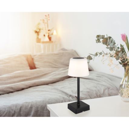 Globo - Lampe de table tactile à intensité variable LED/2W/5V 3000/4500/6500K 800 mAh noir