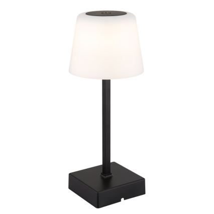 Globo - Lampe de table tactile à intensité variable LED/2W/5V 3000/4500/6500K 800 mAh noir