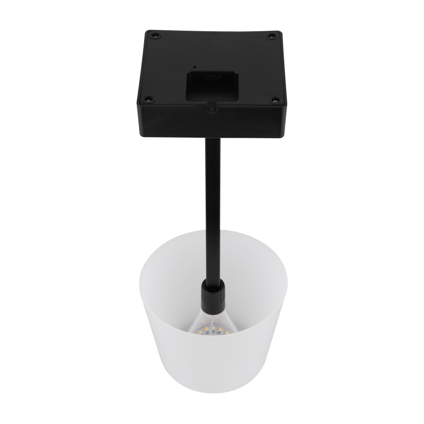 Globo - Lampe de table tactile à intensité variable LED/2W/5V 3000/4500/6500K 800 mAh noir