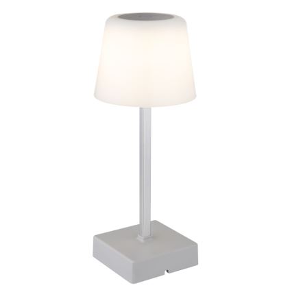 Globo - Lampe de table tactile à intensité variable LED/2W/5V 3000/4500/6500K 800 mAh argent