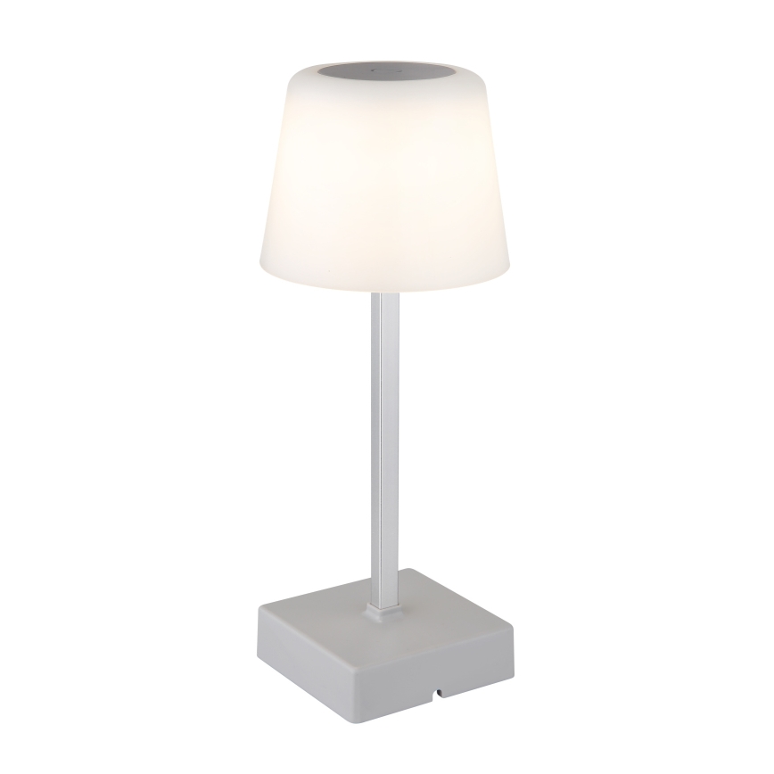 Globo - Lampe de table tactile à intensité variable LED/2W/5V 3000/4500/6500K 800 mAh argent