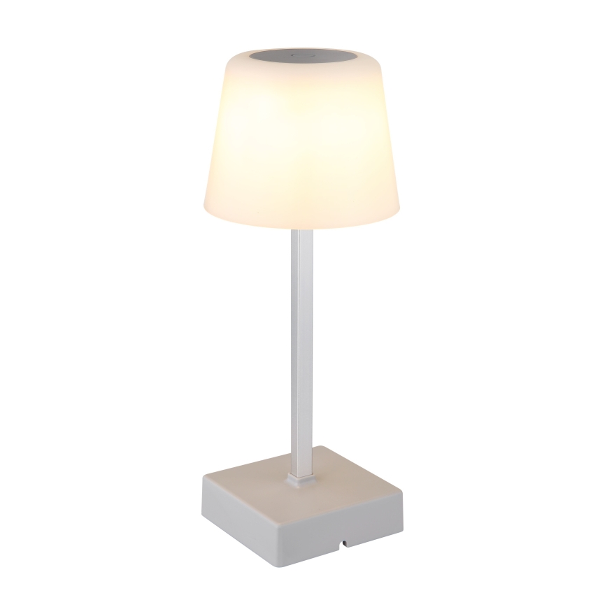 Globo - Lampe de table tactile à intensité variable LED/2W/5V 3000/4500/6500K 800 mAh argent