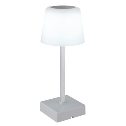 Globo - Lampe de table tactile à intensité variable LED/2W/5V 3000/4500/6500K 800 mAh argent