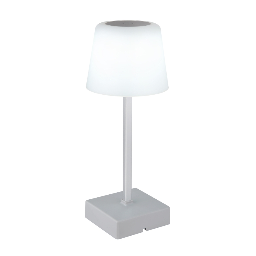 Globo - Lampe de table tactile à intensité variable LED/2W/5V 3000/4500/6500K 800 mAh argent