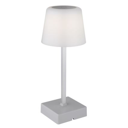 Globo - Lampe de table tactile à intensité variable LED/2W/5V 3000/4500/6500K 800 mAh argent
