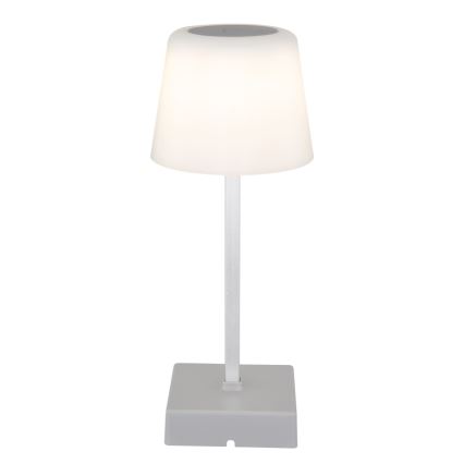 Globo - Lampe de table tactile à intensité variable LED/2W/5V 3000/4500/6500K 800 mAh argent
