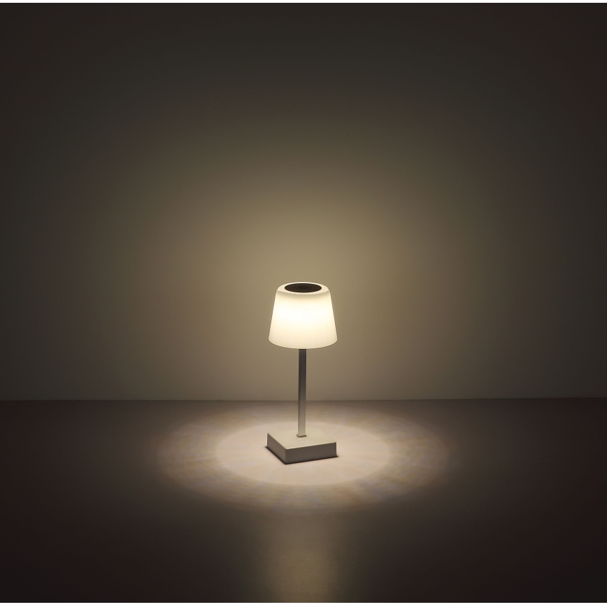 Globo - Lampe de table tactile à intensité variable LED/2W/5V 3000/4500/6500K 800 mAh blanc