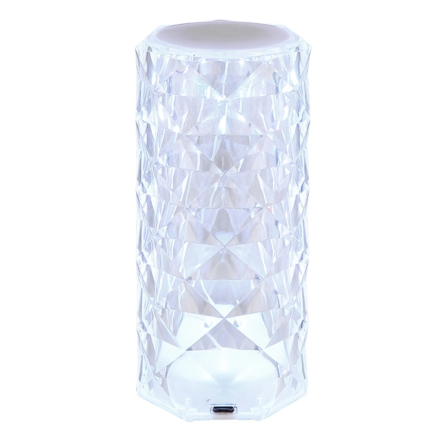 Globo - Lampada da tavolo ricaricabile a LED RGB con controllo touch LED/0,6W/3,7V 500mAh