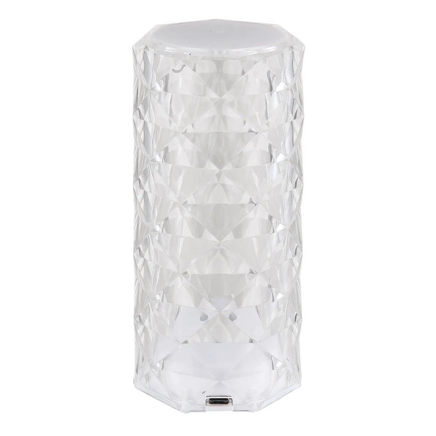 Globo - LED RGB Lampada da tavolo ricaricabile LED/0,6W/3,7V 500mAh