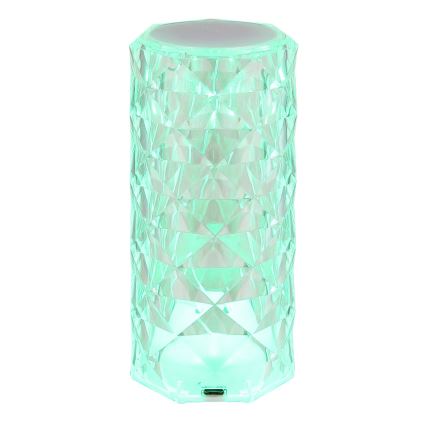 Globo - LED RGB Lampada da tavolo ricaricabile LED/0,6W/3,7V 500mAh