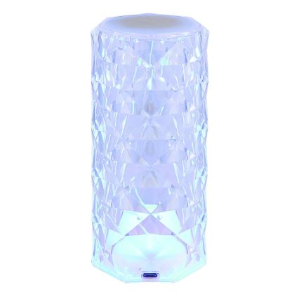 Globo - LED RGB Lampada da tavolo ricaricabile LED/0,6W/3,7V 500mAh