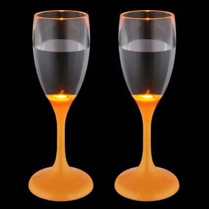 Globo - SET 2x LED-Becher LED/0,06W/2xCR2032