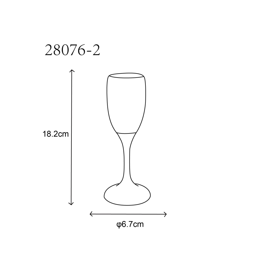 Globo - SET 2x LED-Becher LED/0,06W/2xCR2032