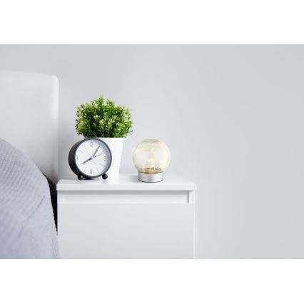 Globo - Lampada da tavolo decorativa ricaricabile a LED 25xLED/0,06W/5V 600 mAh IP44