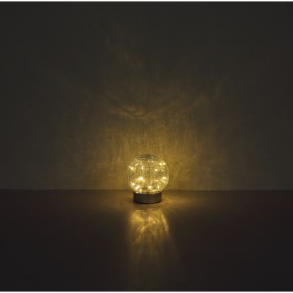 Globo - Lampada da tavolo decorativa ricaricabile a LED 25xLED/0,06W/5V 600 mAh IP44