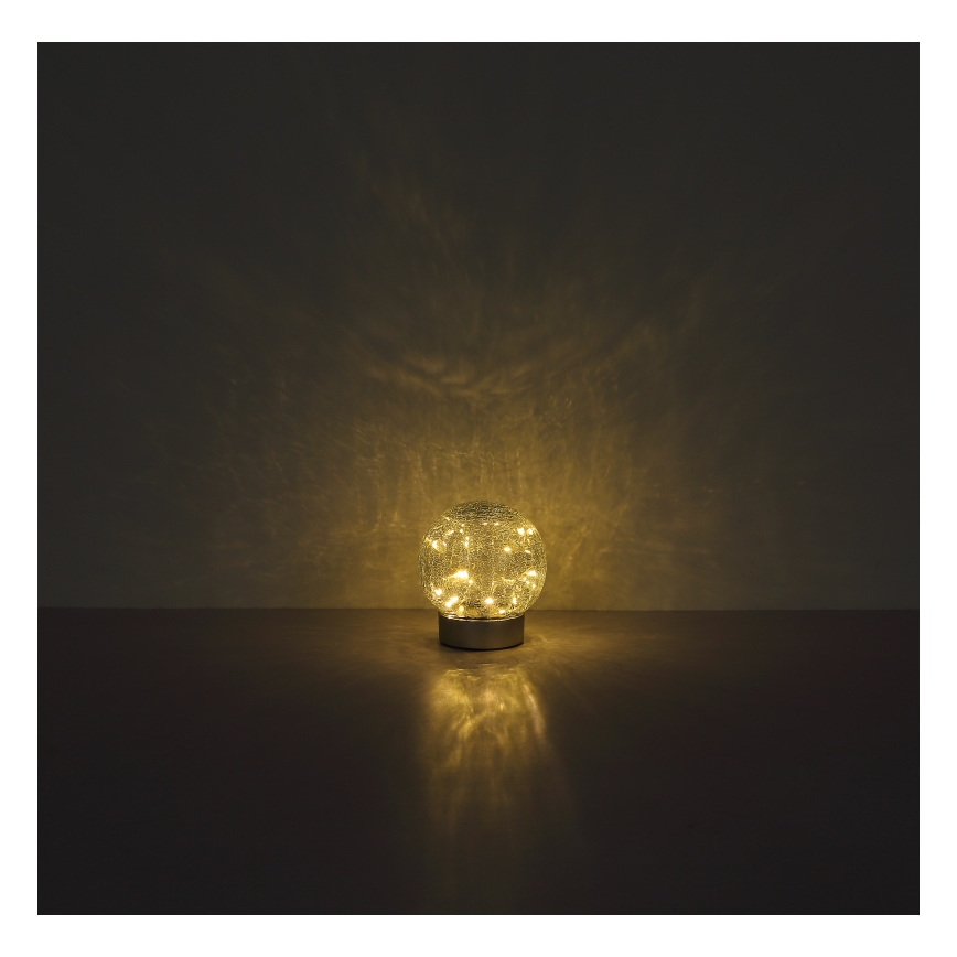 Globo - Lampada da tavolo decorativa ricaricabile a LED 25xLED/0,06W/5V 600 mAh IP44