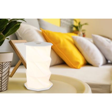 Globo - Lampe de table tactile à intensité variable rechargeable LED/1W/5V 2600/3500/4800K 800 mAh