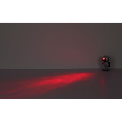 Globo - Lampada da tavolo LED RGB LED/4,5W/5V astronauta argento