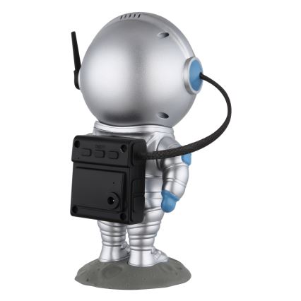 Globo - LED RGB Lampada da tavolo LED/4,5W/5V astronauta argento
