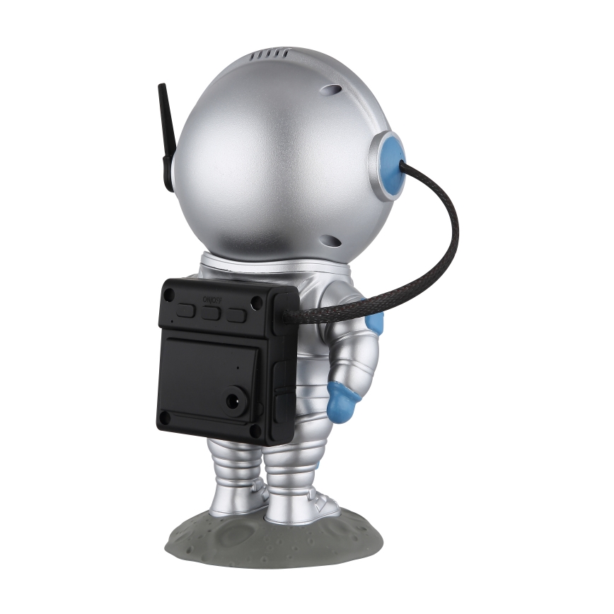 Globo - LED RGB Lampada da tavolo LED/4,5W/5V astronauta argento
