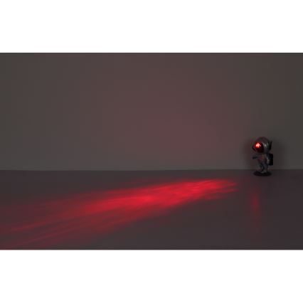 Globo - LED RGB Lampada da tavolo LED/4,5W/5V astronauta argento