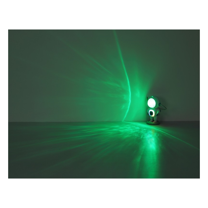 Globo - Lampe de table RGB LED/6W/5V astronaute blanc