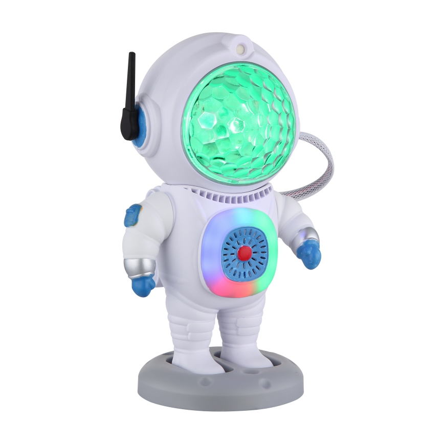 Globo - LED RGB Lampada da tavolo LED/6W/5V astronauta bianco