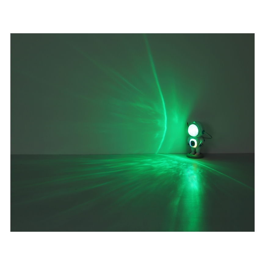Globo - LED RGB Tischleuchte LED/6W/5V Astronaut weiß