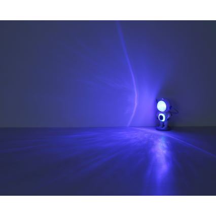 Globo - LED RGB Tischleuchte LED/6W/5V Astronaut weiß