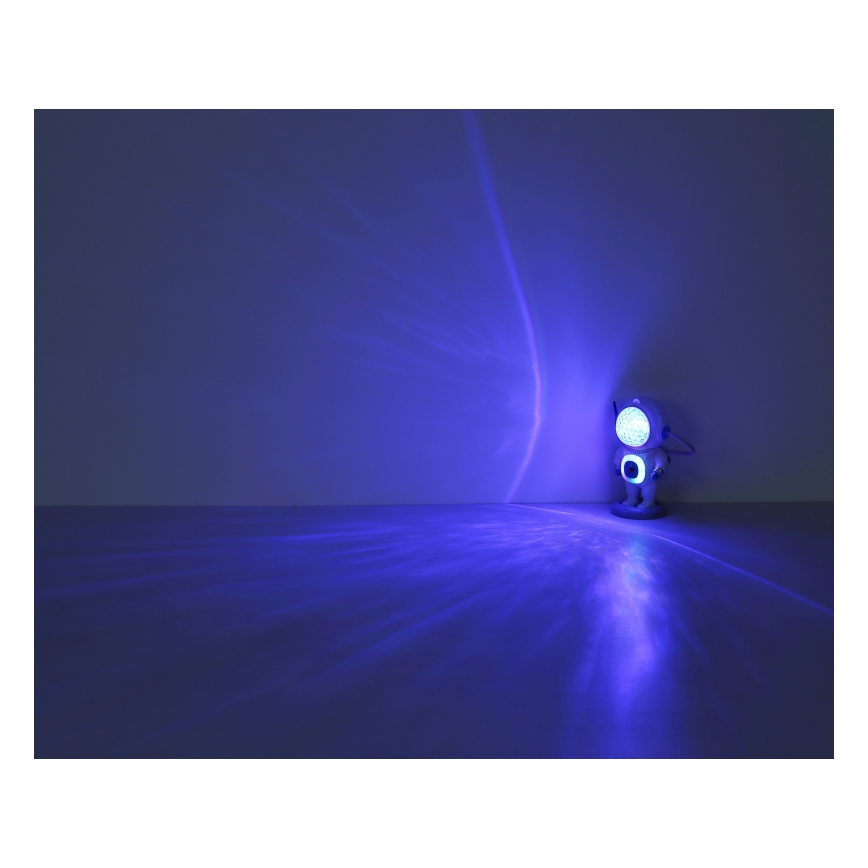 Globo - LED RGB Tischleuchte LED/6W/5V Astronaut weiß