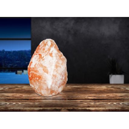 GLOBO 2834 - Lampe de sel de l'hymalaya STONE 1xE14/15W/230V 8,77 kg