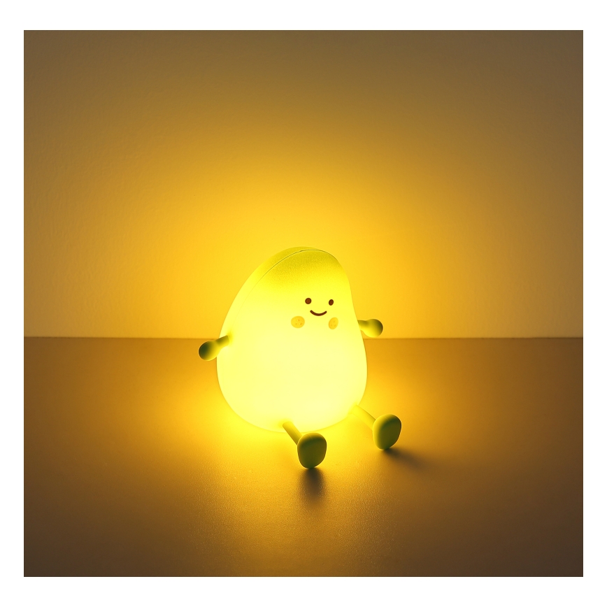 Globo - LED RGBW dimmbares, wiederaufladbares Kinder-Nachtlicht LED/2W/5V 1200 mAh Mango