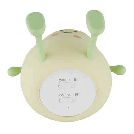 Globo - Veilleuse nocturne rechargeable pour enfants LED RGBW à intensité réglable, 2W/5V, 1200 mAh, coloris mangue