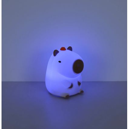 Globo - LED RGBW dimmbares wiederaufladbares Kinder-Nachtlicht LED/1,5W/5V 1200 mAh Capybara