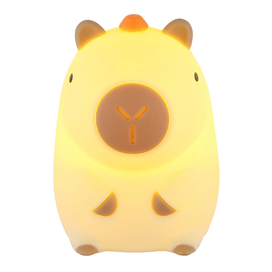 Globo - LED RGBW dimmbares wiederaufladbares Kinder-Nachtlicht LED/1,5W/5V 1200 mAh Capybara