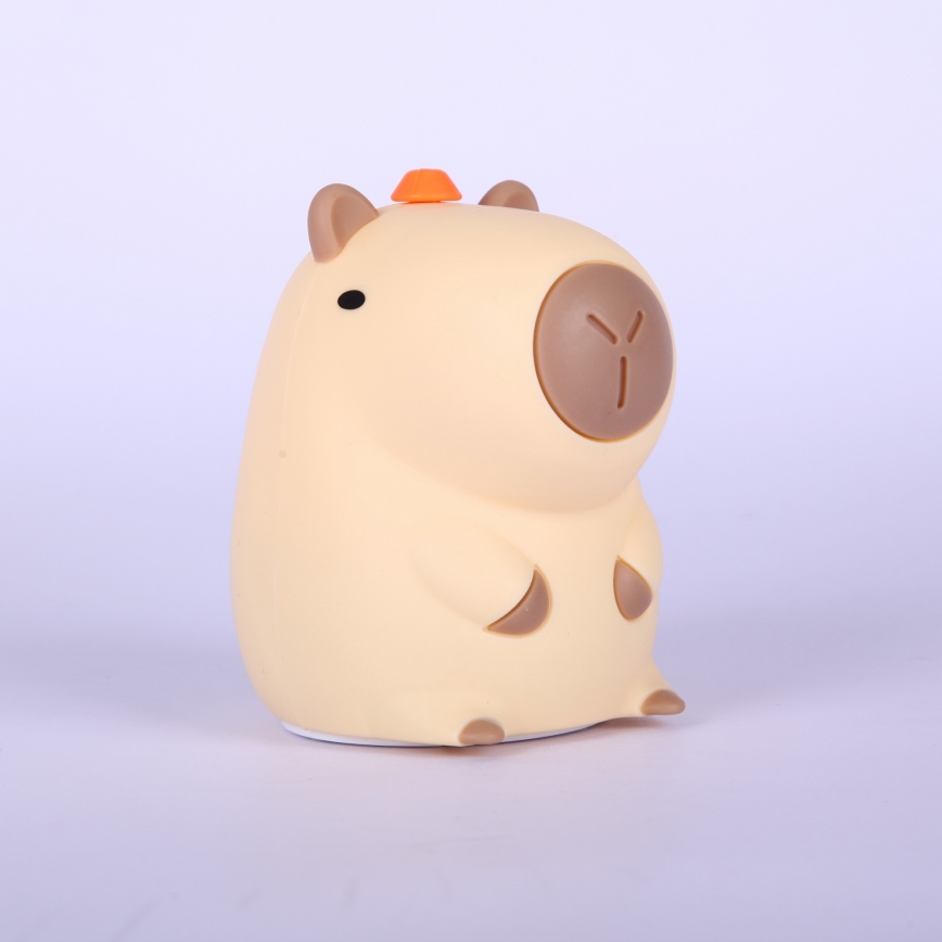 Globo - Veilleuse rechargeable pour enfants LED RGBW dimmable LED/1,5W/5V 1200 mAh capybara