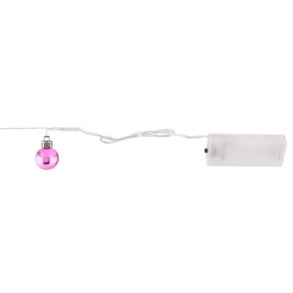 Globo - Catena LED 20xLED/2xAA 2,2m bianco caldo