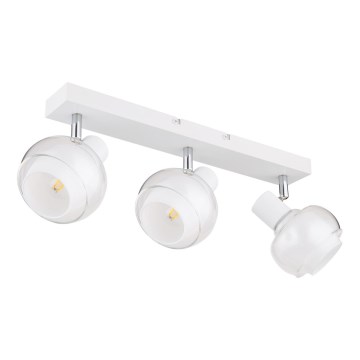 Globo - 3-flammiger Deckenstrahler 3xE14/40W/230V weiß