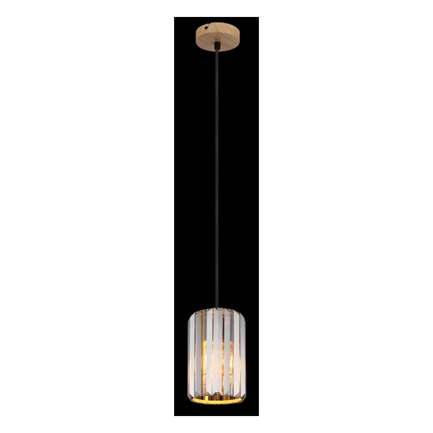 Globo - Lampadario a sospensione con filo 1xE27/60W/230V diametro 13,5 cm