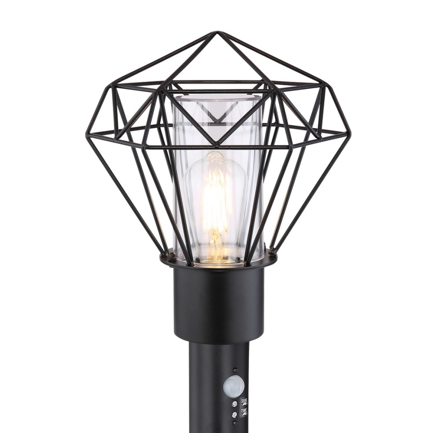 Globo - Außenleuchte mit Sensor 1xE27/15W/230V IP44