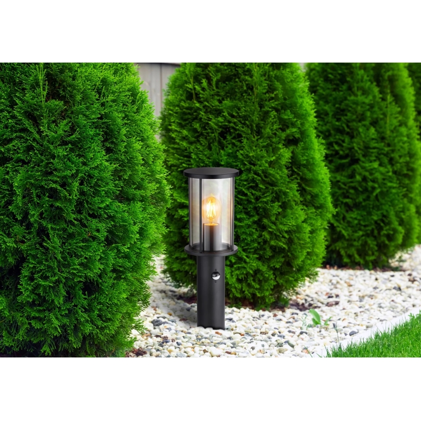 Globo - Lampada da esterno con sensore 1xE27/60W/230V IP54 45cm