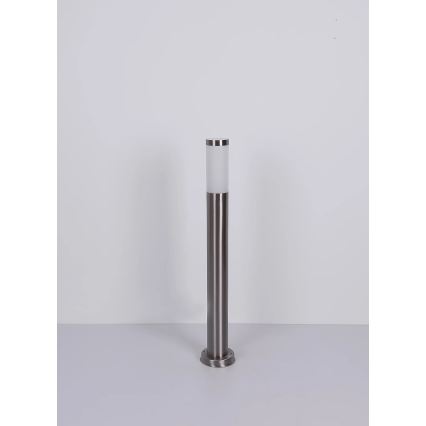 Globo - Außenleuchte 1xE27/23W/230V IP44 80 cm glänzendes Chrom