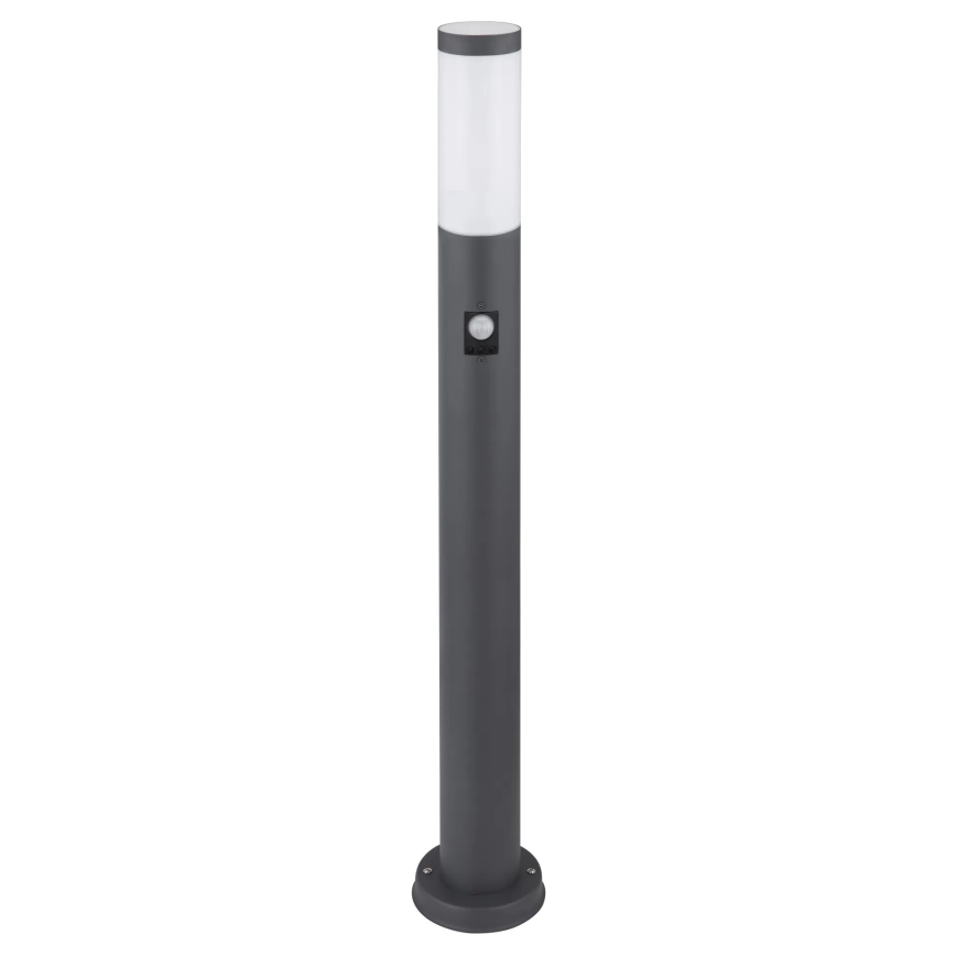 Globo - Auβenleuchte mit Sensor 1xE27/15W/230V IP44 80 cm anthrazit