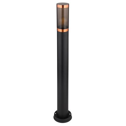 Globo - Lampada da esterno 1xE27/23W/230V IP44 80 cm nero/rame