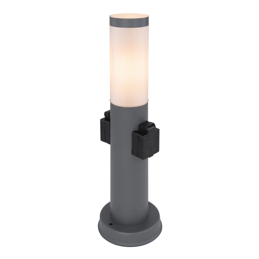 Globo 3158AK - Lampe extérieure avec 2 prises BOSTON 1xE27/23W/230V IP44