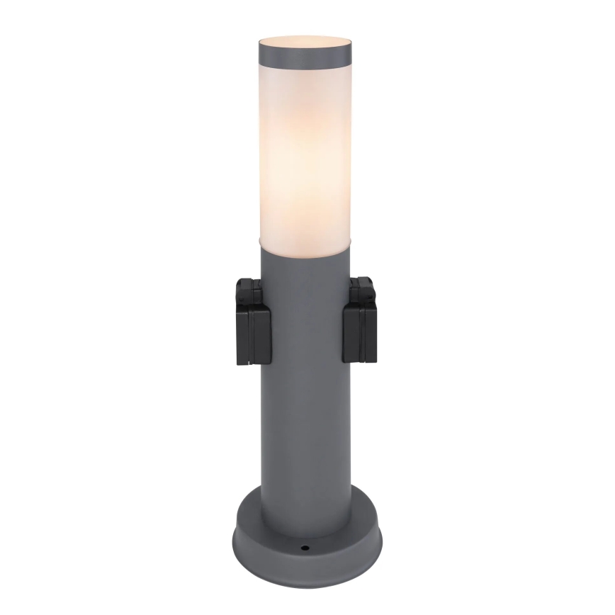 Globo 3158AK - Lampe extérieure avec 2 prises BOSTON 1xE27/23W/230V IP44