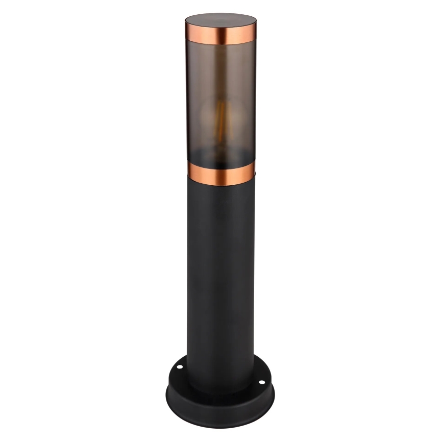 Globo - Lampada da esterno 1xE27/23W/230V IP44 45 cm nero/rame