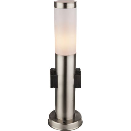 Globo - Lampada da esterno con 2 portalampade 1xE27/23W/230V IP44